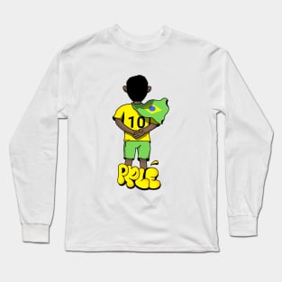 Pele Legends never Die Rip Long Sleeve T-Shirt